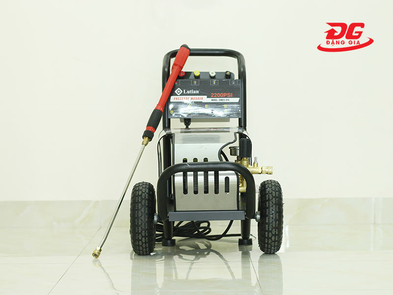 Máy rửa xe máy, xe ô tô Lutian 2200PSI, 3kW, áp lực 150 bar