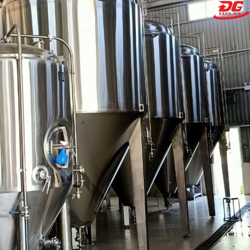 Bồn gia nhiệt đáy nhọn