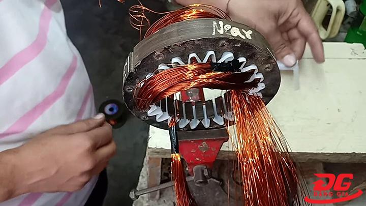 máy hút bụi bị cháy
