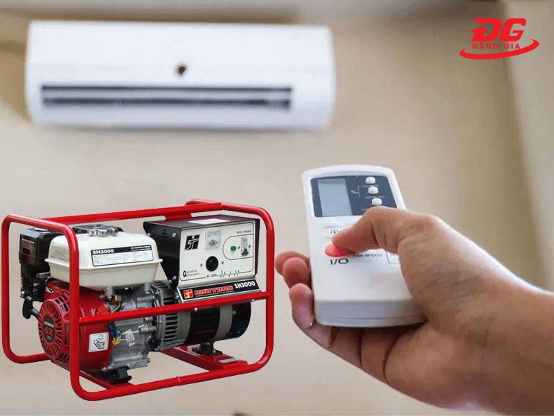 [Q&A] Máy phát điện 3kw có chạy được điều hòa không?