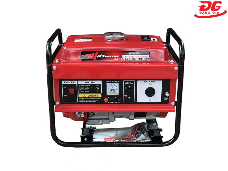 Không sử dụng máy phát điện 1KW quá ngưỡng công suất cho phép