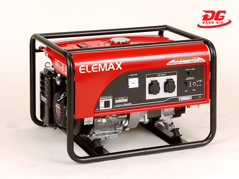 Máy phát điện Elemax chạy xăng model SH5300EX