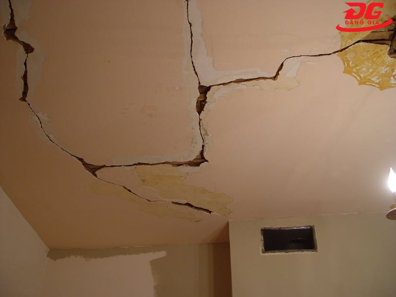 Vết nứt do thi công không đạt chuẩn