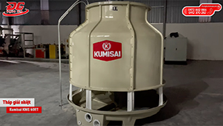 Video tháp giải nhiệt Kumisai KMS 60RT – hiệu suất cao, bền bỉ