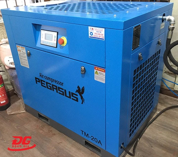 Máy nén khí trục vít được dùng nhiều trong lĩnh vực công nghiệp