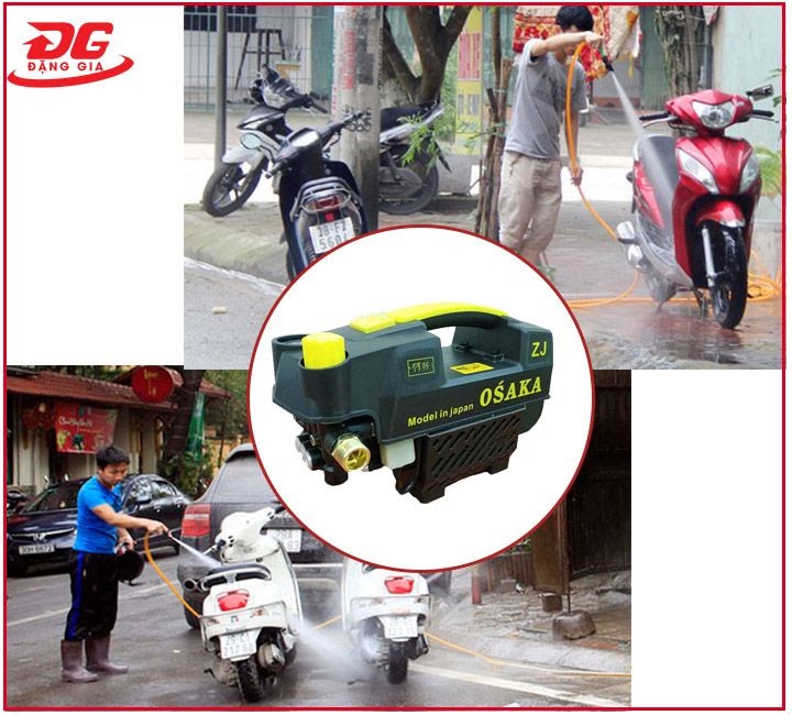 Máy rửa xe Osaka thế hệ 2 có khả năng phun xịt mạnh