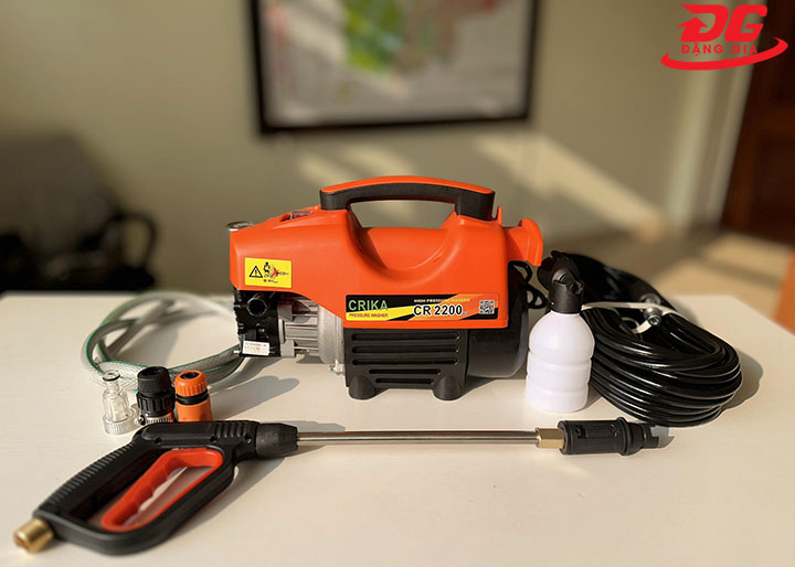 Máy rửa xe Crika 2200w