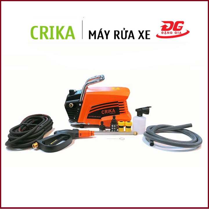 Máy rửa xe Crika được xuất khẩu sang nhiều nước trên thế giới