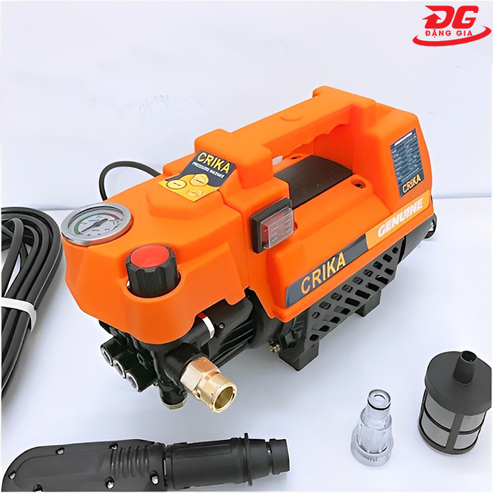 Thiết kế máy rửa xe Crika nhỏ gọn, tiện dụng