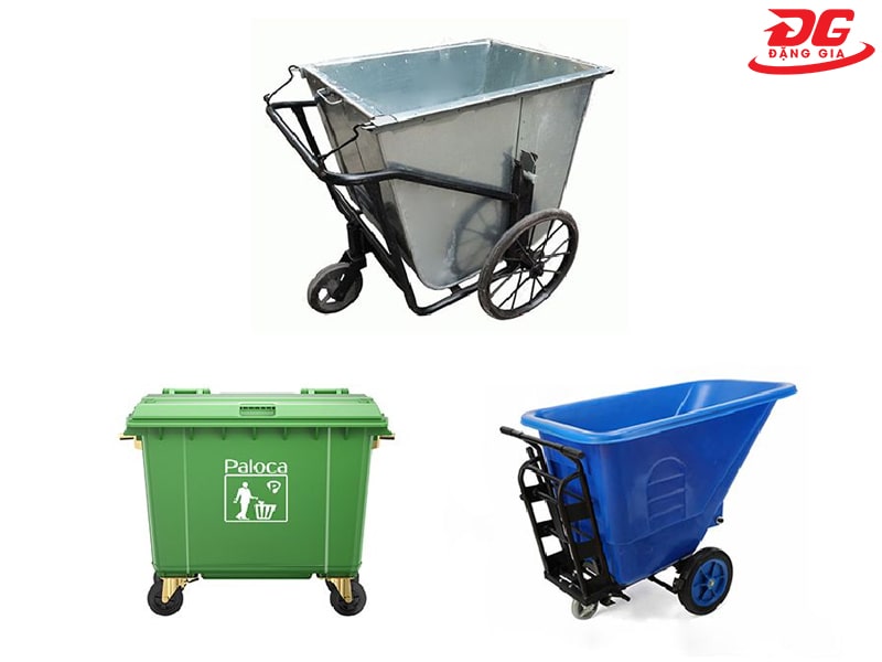 Báo giá xe thu gom rác, xe chở rác 3 bánh mới nhất 2025