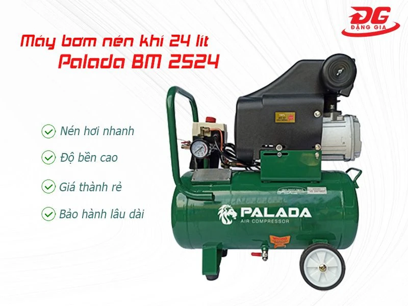 Máy bơm nén khí 24 lít Palada BM 2524