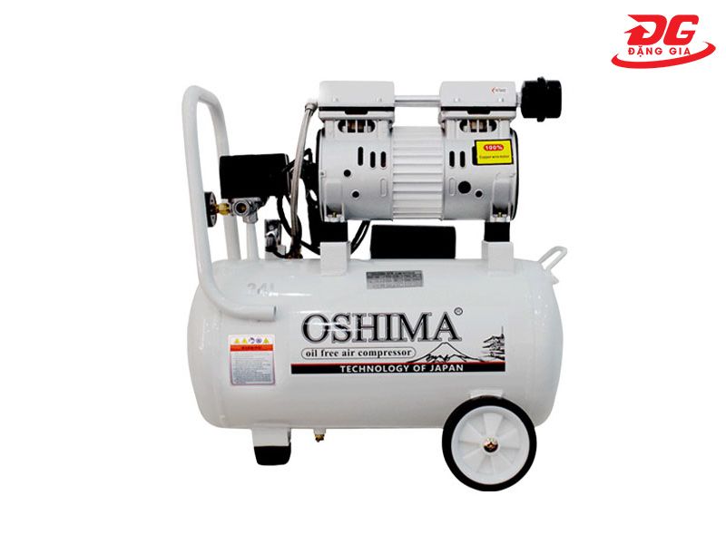 Máy nén khí không dầu Oshima 24 lít
