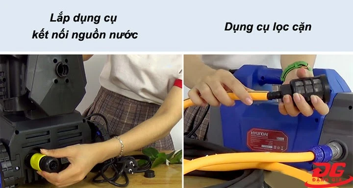 Lắp đặt máy rửa xe Nakawa