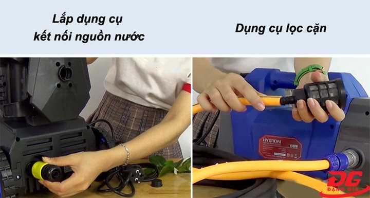 Lắp đặt máy rửa xe Nakawa