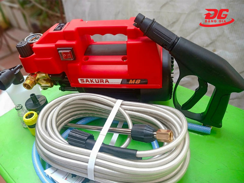 Máy phun rửa Sakura có nhiều ưu điểm