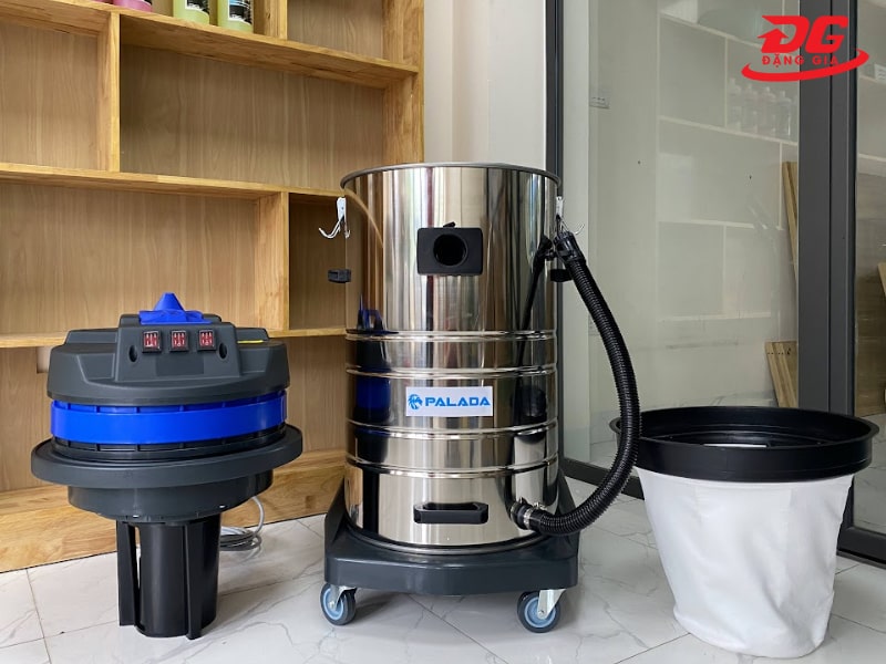 kết cấu máy hút bụi công nghiệp 3600w chắc chắn
