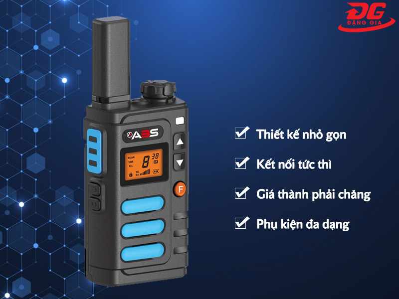 TOP 5 Bộ Đàm ABS Chính Hãng, Tốt Nhất Hiện Nay