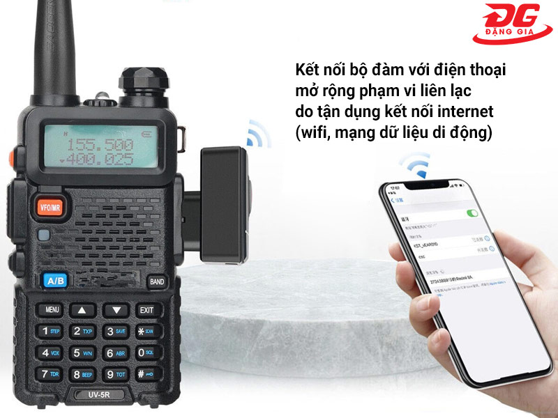 Cách kết nối điện thoại với bộ đàm đơn giản nhất