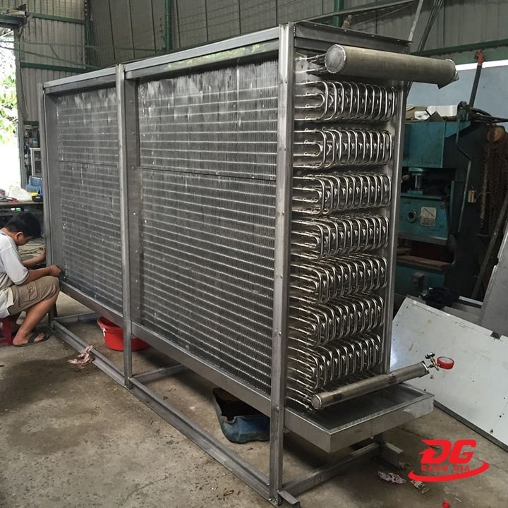 Ống xoắn của tháp làm mát nước mạch kín