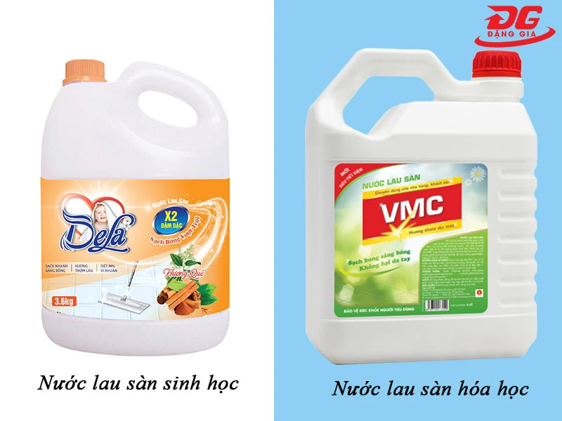 Các loại nước lau sàn phổ biến hiện nay