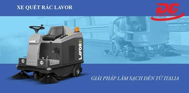 Tìm hiểu về xe quét rác Lavor