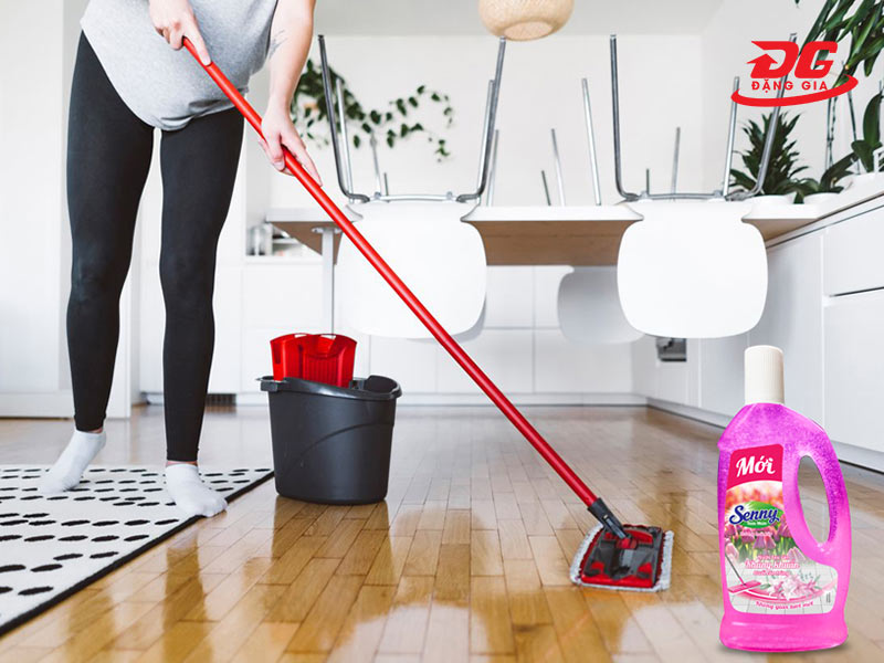 Các loại nước lau sàn phổ biến hiện nay