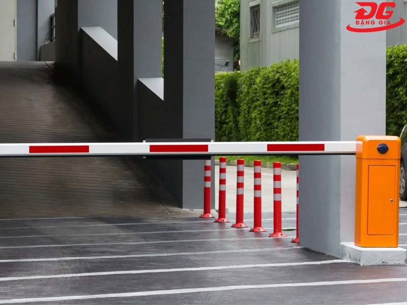 Cảm biến hồng ngoại còn có thể tích hợp cùng barie tự động