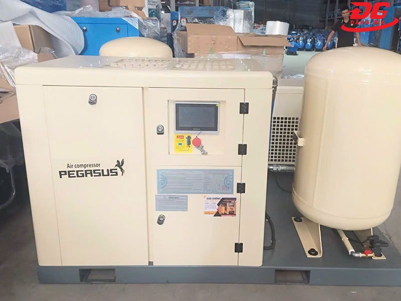 Máy nén trục vít công nghiệp không dầu Pegasus 20HP