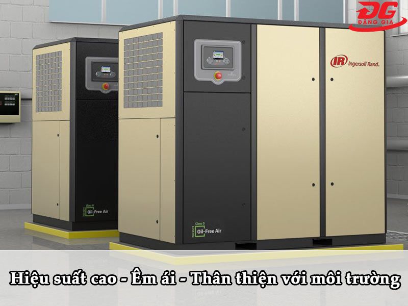 Các đặc điểm nổi trội của máy nén khí trục vít không dầu