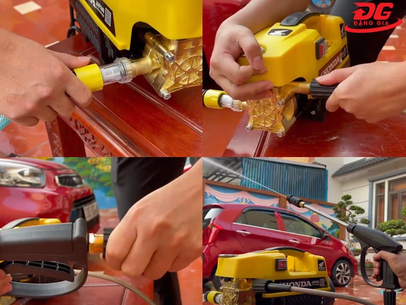 Các bước lắp đặt máy nén nước