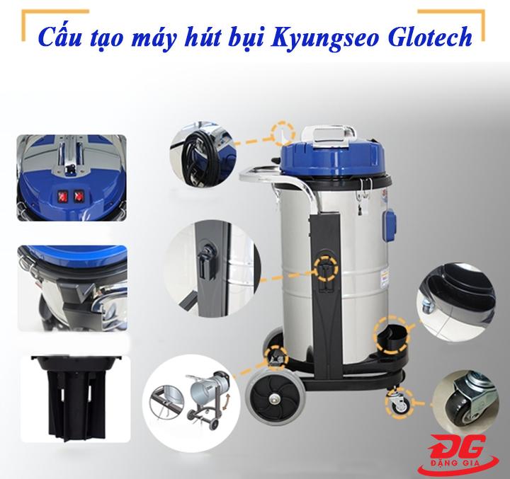 Máy hút bụi công suất lớn Kyungseo Glotech