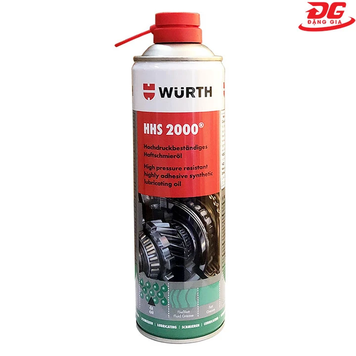 Mỡ bò nước dạng xịt Wurth