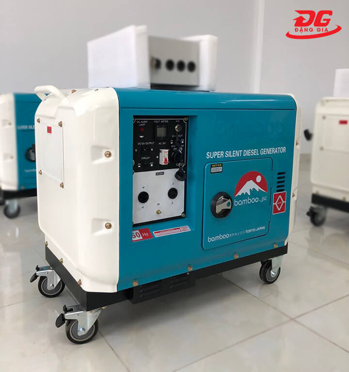 Máy phát điện 6kw Bamboo bmb7500det