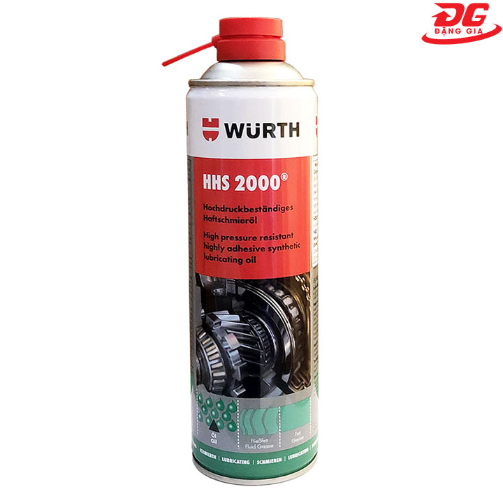 Mỡ bò nước dạng xịt Wurth