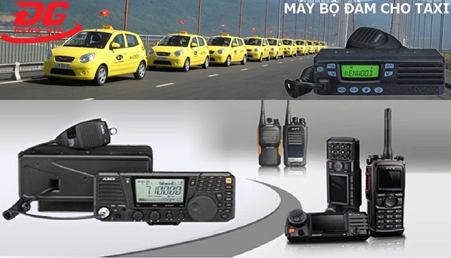 Các hãng taxi nên dùng loại bộ đàm nào