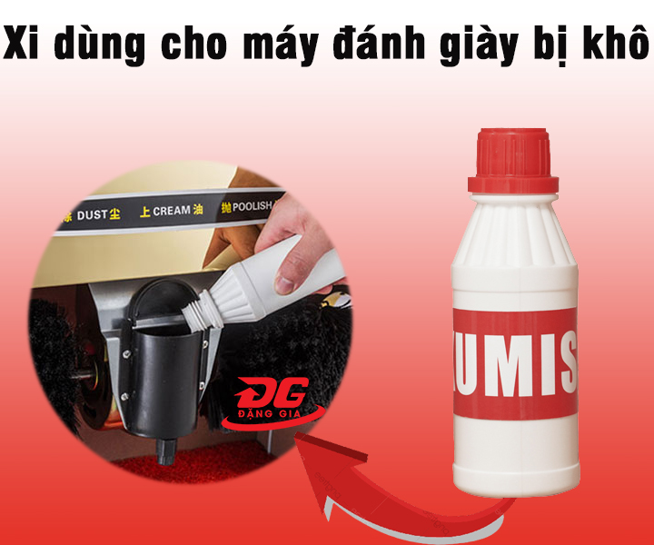 hộp xi đánh giày bị khô làm sao
