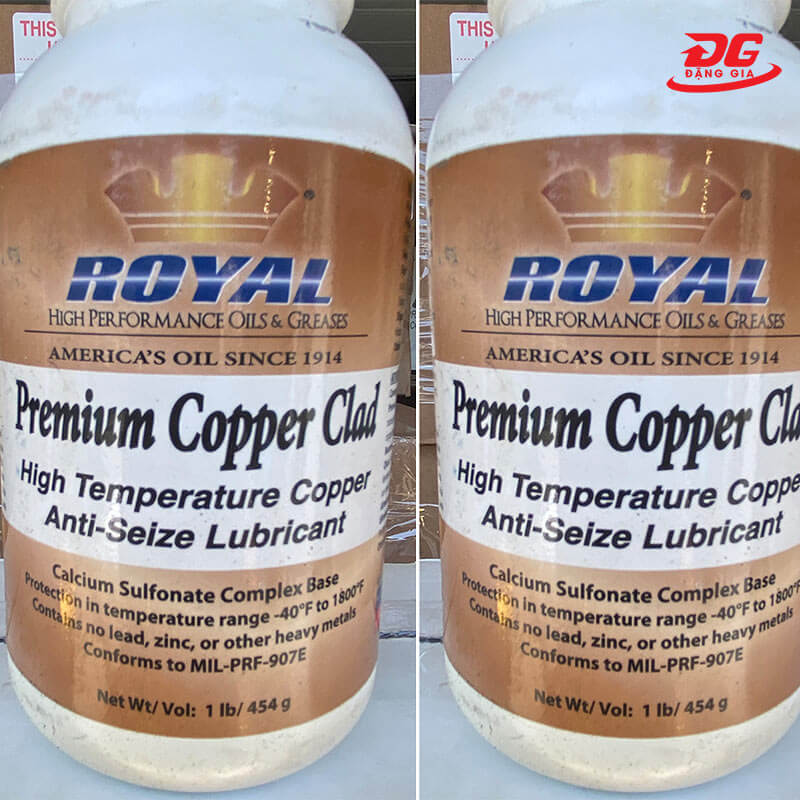 Mỡ bò bôi trơn chịu nhiệt 1000 độ Royal Premium Copper Clad
