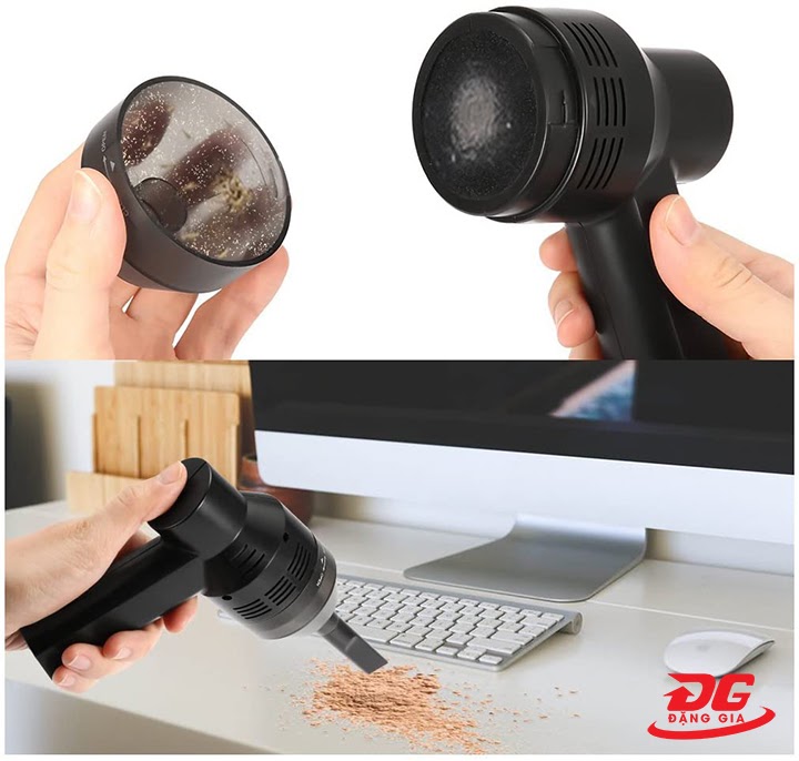 thiết kế nhỏ gọn hút được nhiều loại bụi bẩn