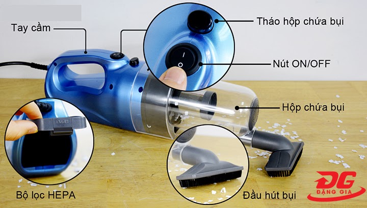 Thiết kế nhỏ gọn, cấu tạo đơn giản