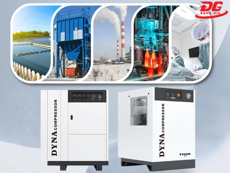 Ứng dụng của máy nén trục vít Dyna dòng T và B