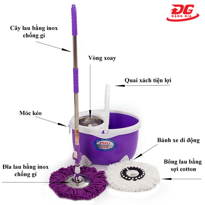 Cây lau nhà Phú Gia