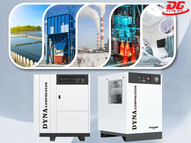 Ứng dụng của máy nén trục vít Dyna dòng T và B
