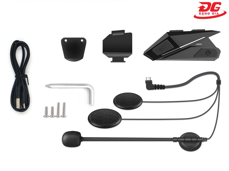 Bộ đàm gắn mũ fullface Bluetooth 4.2