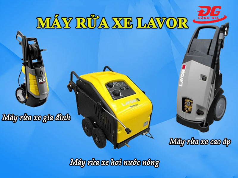 Các dòng máy xịt rửa xe Lavor
