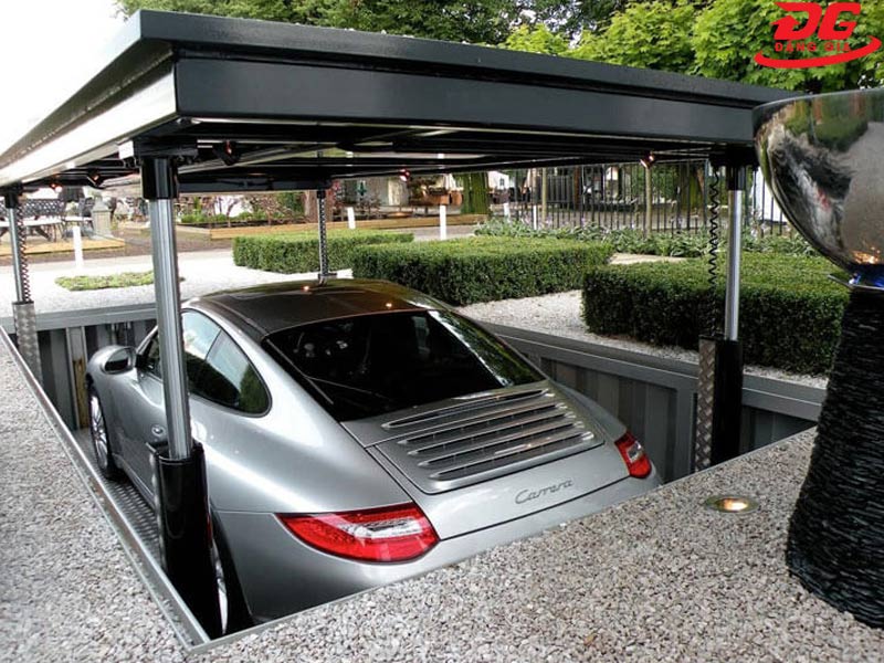 Hệ thống đỗ xe tại gia đình kiểu ngầm hố