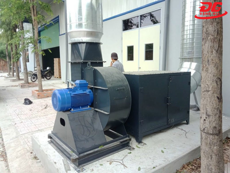 hệ thống hút bụi xưởng gỗ