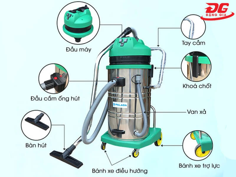 cấu tạo máy hút bụi