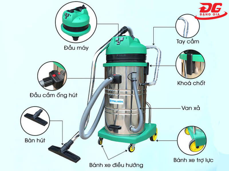 cấu tạo máy hút bụi