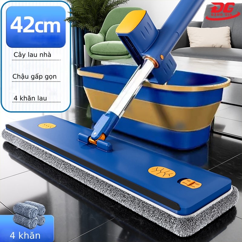 Cây lau nhà đa năng có thể gấp gọn gàng