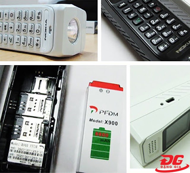 Máy X900 có thời lượng pin cực khủng